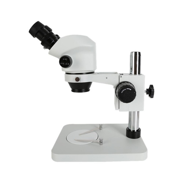 0.7X-50X Stereo Microscope Binocular Microscope With Light(White)