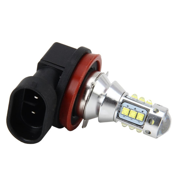 H11 50W 500 LM 6000K Car Fog Light with 16 CREE Lamps, DC 12V-24V(White Light)