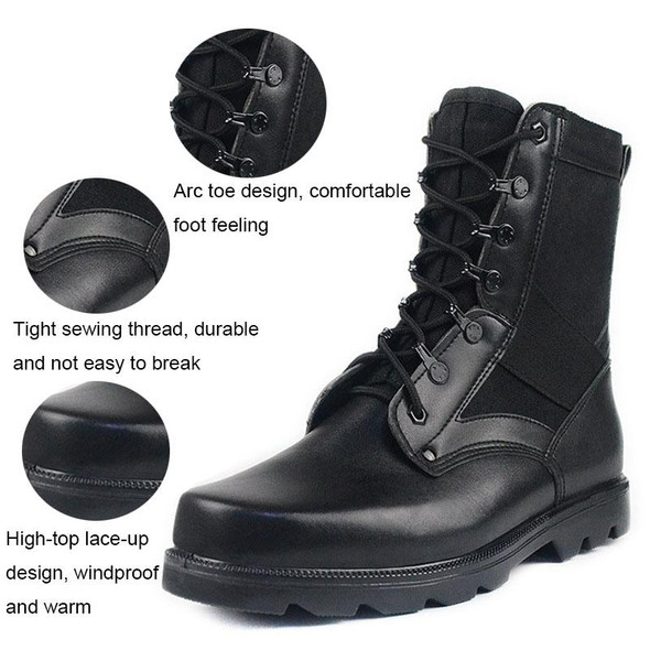 07-005 Winter Outdoor Sports Mountaineering Non-slip Warm Boots, Spec: Steel Toe(46)