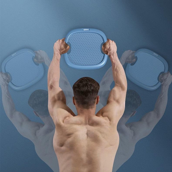 Household Abdominal Disc Four-way Universal Silent Gliding Disc(Blue)