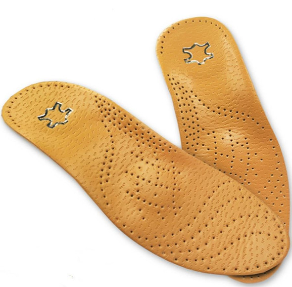 Corrected Flat Foot Arch Pad XO Leg Orthopedic Inner Eight-Shaped Corrective Insole, Size:39/40(Brown)