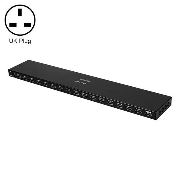 Measy SPH116 1 to 16 4K HDMI 1080P Switch Simultaneous Display Spliter(UK Plug)