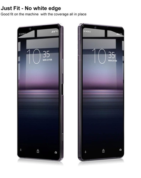 Sony Xperia 1 II IMAK Pro+ Series Full Screen Tempered Glass Film