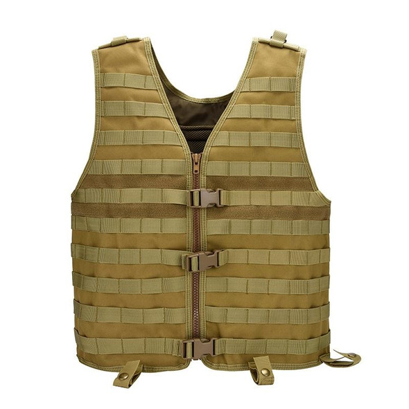 Outdoor Sports Multifunctional Field Protection Vest, Color: Khaki(Free Size)