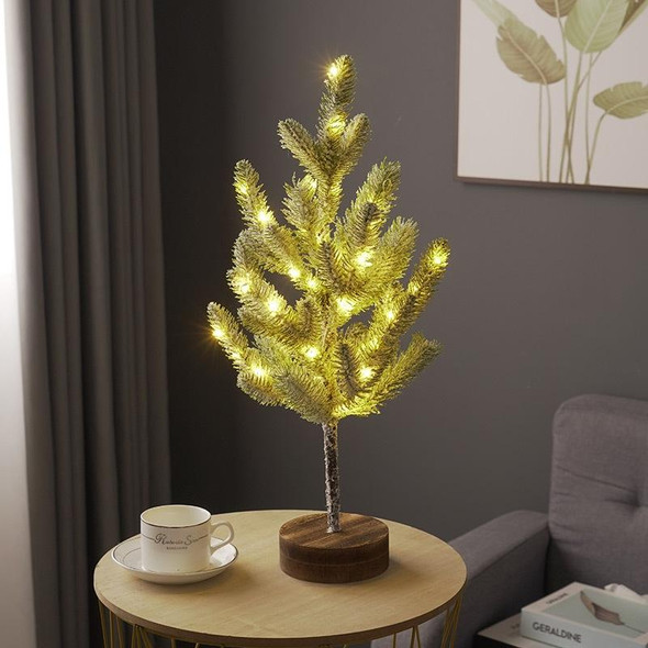 FS-SD045 Pine Needle Tree LED Christmas Atmosphere Home Decoration Light(Warm White)