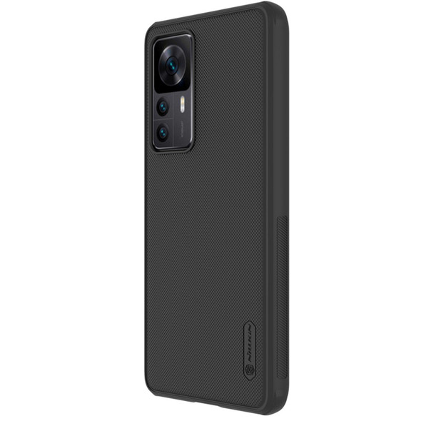 For Xiaomi 12T/Redmi K50 Ultra NILLKIN Frosted Shield Pro PC + TPU Phone Case(Black)