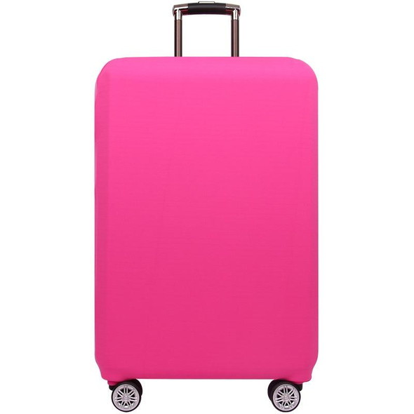 Thickened Wear-resistant Stretch Luggage Dust-proof Protective Cover, Size: L(Rose Red)