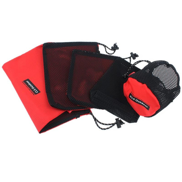 5 in 1 Multi-function Travel Portable Storage Camping Accessories Sorting Net Bag Set