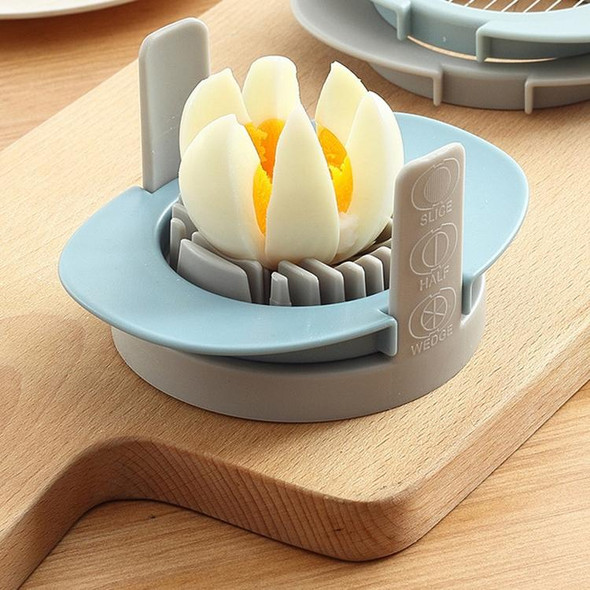 3 in 1 Multifunctional Egg Cutter Half-cut Egg Tool(Colorful)
