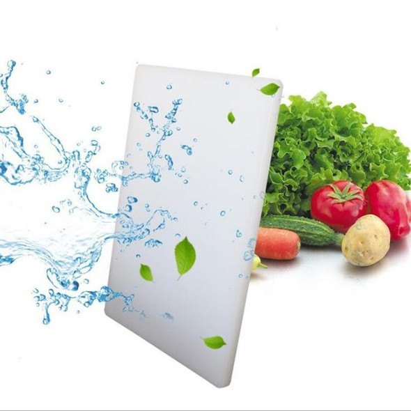 Square PE Multifunctional Double-sided Cutting Board Fruit Anti-skid Cutting Board, Size:27x35x2.5cm