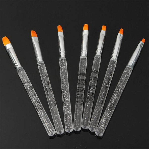 3 PCS UV Gel Acrylic Crystal Design Builder Painting Nail Art Brush Pen Tool Set Crystal Painting Drawing Carving Pen Set