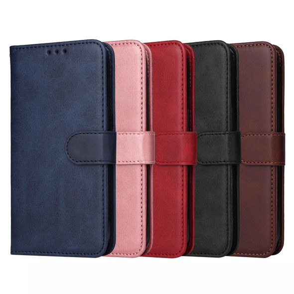 For Xiaomi 12T / 12T Pro / Redmi K50 Ultra JSM Calf Texture Leather Phone Case(Red)