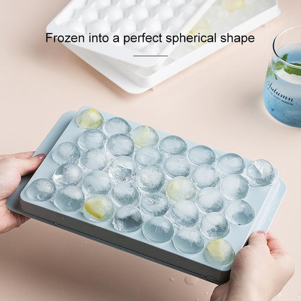 Creative Home Refrigerator Ice Box Ice Lattice Spherical Ice Cube Mould(Blue)