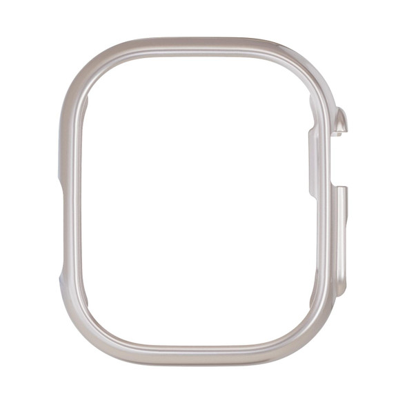 PC Hollow Protective Case For Apple Watch Ultra 49mm(Starlight)