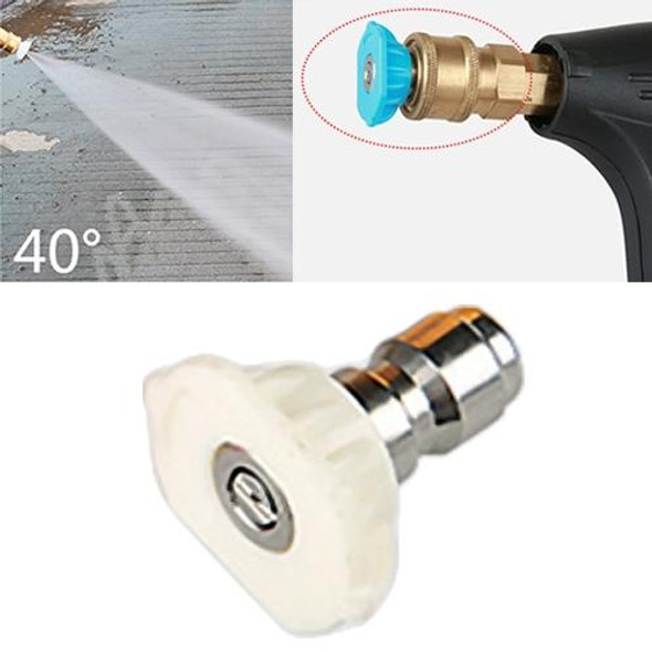 High Pressure Car Wash Gun Jet Nozzle Washer Accessories, Nozzle Angle: 40 Degree
