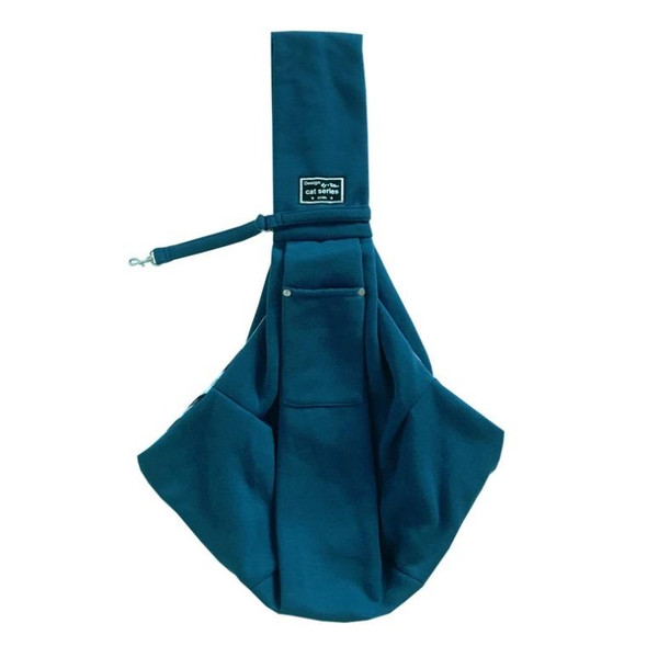 Pet Outing Carrier Bag Cotton Messenger Shoulder Bag, Colour: Blue