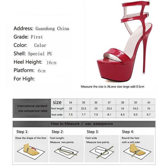 Venus Pageant Heels, Glass Block Heels, Large Size, 7 inches  #588-18A#Nude/apricot/Large size#45 | Lazada PH