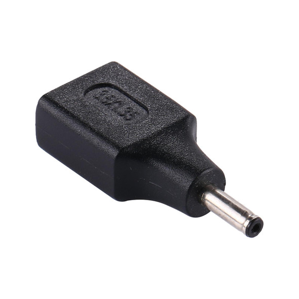 10 PCS 3.5x1.35mm Male to USB Female Adapter Connector