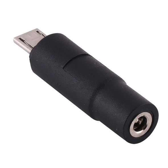 10 PCS 3.5 x 1.35mm to Micro USB DC Power Plug Connector