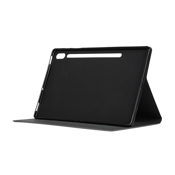 ENKAY Horizontal Flip PU Leatherette Case with Holder for Galaxy Tab S6 10.5 T860 / T865(Black)