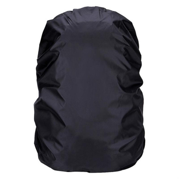 80L Adjustable Waterproof Dustproof Backpack  Rain Cover Portable Ultralight Protective Cover(Black)