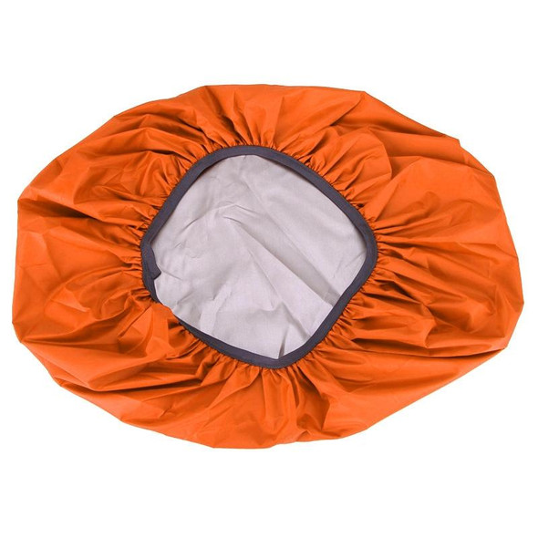 35L Adjustable Waterproof Dustproof Backpack  Rain Cover Portable Ultralight Protective Cover(Orange)