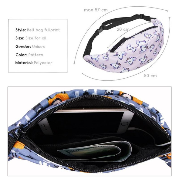 3 PCS Colorful Waist Bag Fanny Packs Style Belt Bag Women Waist Pack Travelling Bag(yab948)