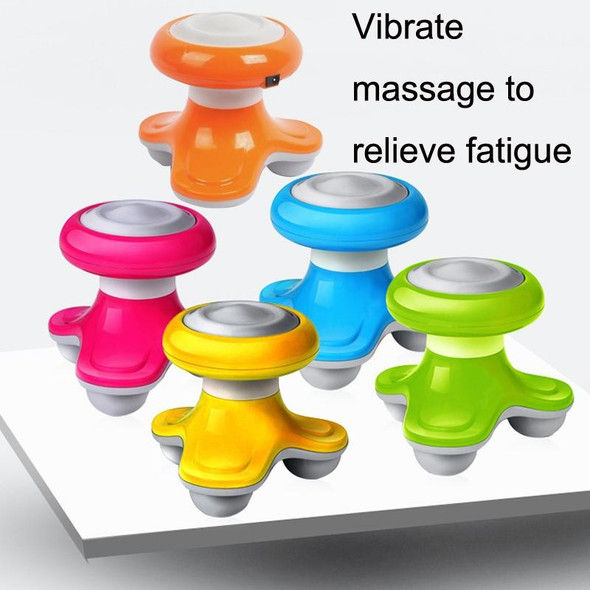 3PCS XF-69 Water Wave Mini Electric USB Vibration Massager(Yellow)