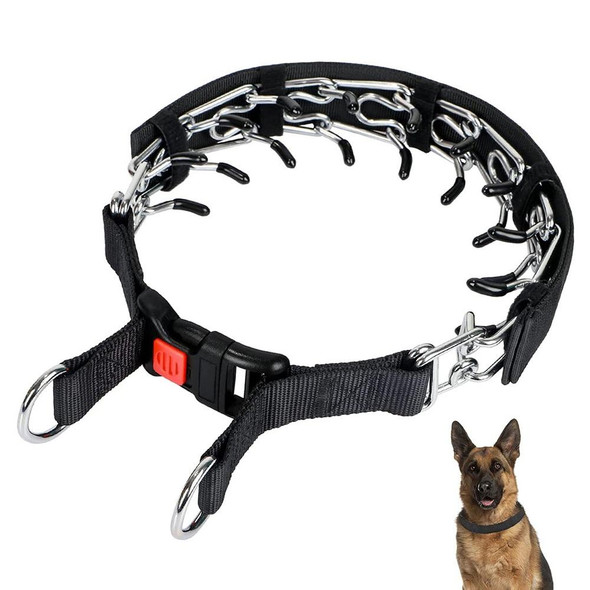 Cloth Tape Paste Detachable Training Stimulation Dog Collar, Size: S 2.5mm x 35cm(With Cap)