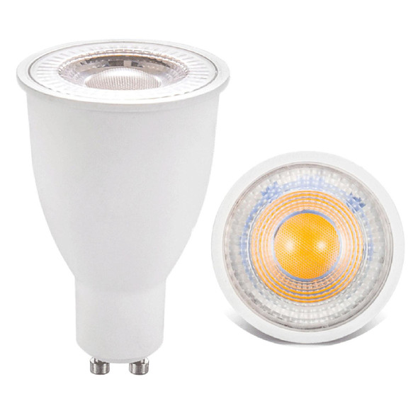 GU10 10W SMD 2835 16 LEDs 6000-6500K High Brightness No Flicker Lamp Cup Energy-saving Spotlight, AC 90-265V(White Light)