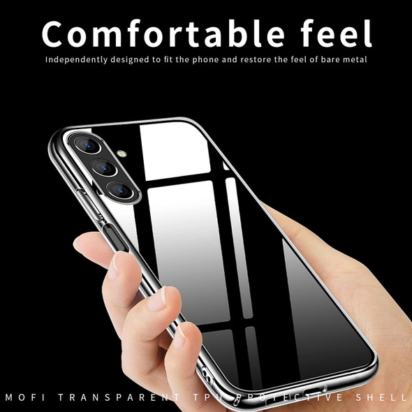 For Samsung Galaxy S23 MOFI Ming Series Ultra-thin TPU Phone Case(Transparent)