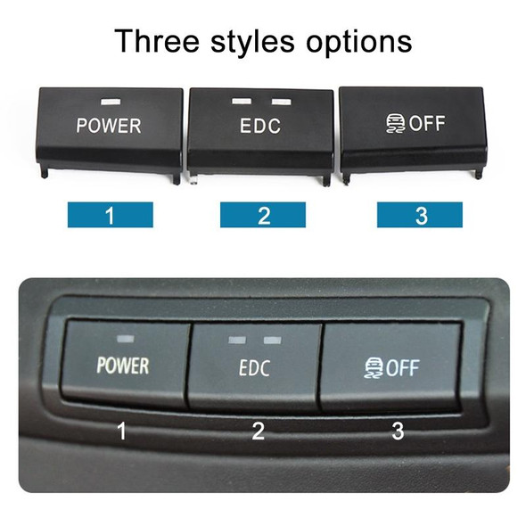For BMW 3 Series E93 2005-2012 Car Central Control Multi-function Button No.1 6131 7841 136