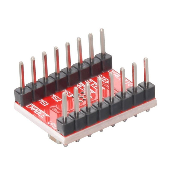 2 PCS HW-134A A4988 Red Board Stepper Motor Driver Module Heat Sink for 3D Printer