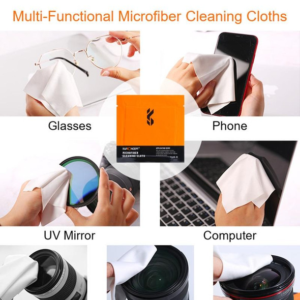 20pcs K&F CONCEPT SKU.1615 15x15cm Wrapped Microfiber Cleaning Cloths