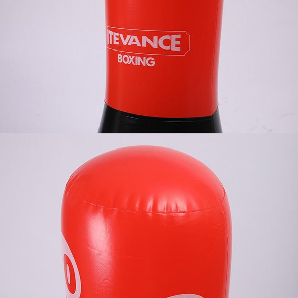 PVC Children Vertical Inflatable Punching Bag Boxing Column Tumbler Punching Bag, Height: 1.55m