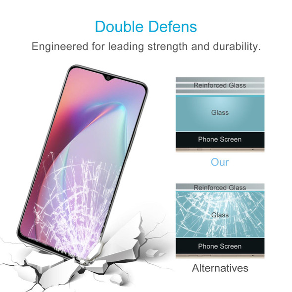 For OPPO A98 50pcs 0.26mm 9H 2.5D Tempered Glass Film