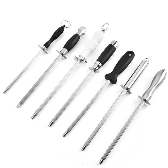 10 PCS Style 5 Grinding Rod Stainless Steel Kitchen Sharpening Tool