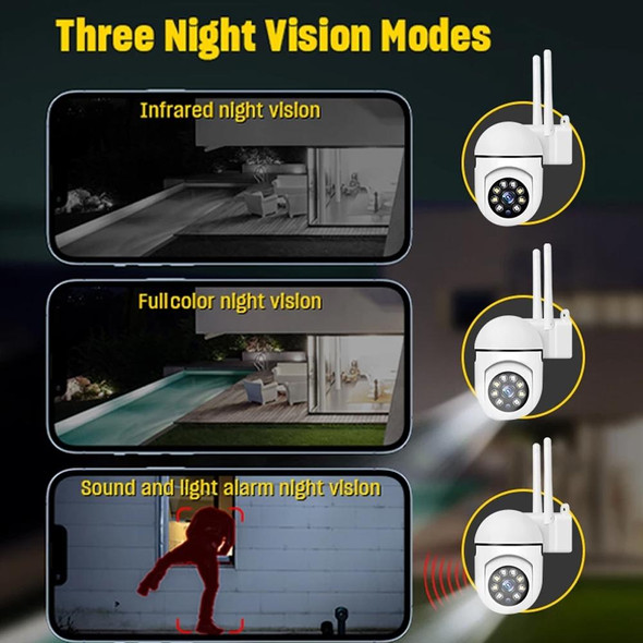A7 1080P HD Wireless WiFi Smart Surveillance Camera Support Night Vision / Two Way Audio with 32G Memory