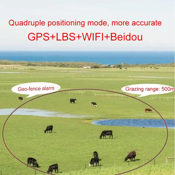 RF-V24 2G Solar GPS Tracking Locator Livestock Tracker with 2G Memory