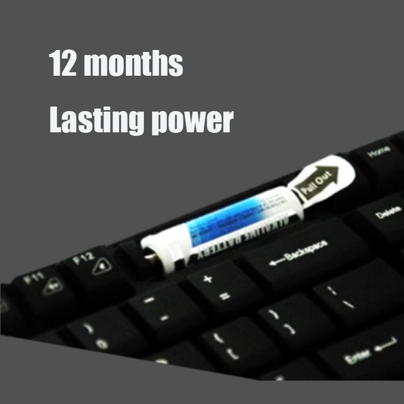 Rapoo E1050 USB Business Office Laptop Home Wireless Keypad(Black)