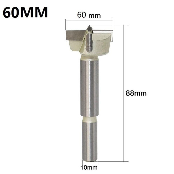 60mm Woodworking Drill Bit Hole Opener Round Lengthened Wooden Door Drill