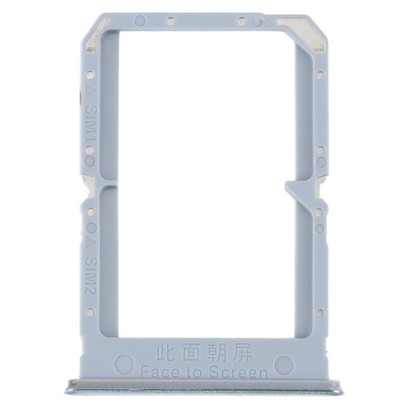 For OPPO K9 SIM Card Tray + SIM Card Tray (Silver)