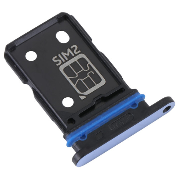 For vivo S15e SIM Card Tray + SIM Card Tray (Blue)