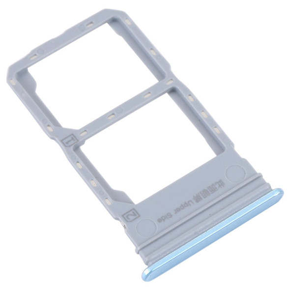 For vivo Y55S 5G SIM Card Tray + SIM Card Tray (Blue)