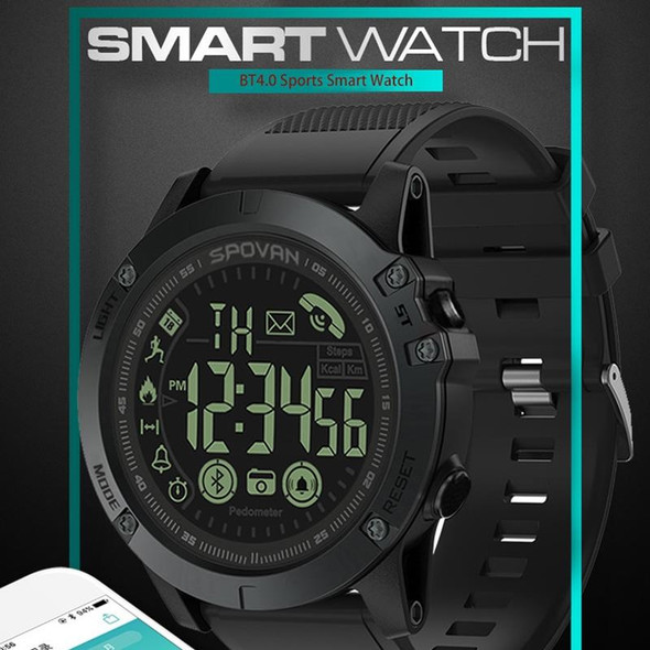 PR1-2 1.24 inch IP68 Waterproof Sport Smart Watch, Support Bluetooth / Sleep Monitor / Call Reminder(Red)