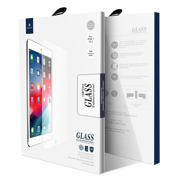 DUX DUCIS 0.3mm 9H 3D Explosion-proof Tempered Glass Film for iPad 10.2 2021 / 2020 / 2019