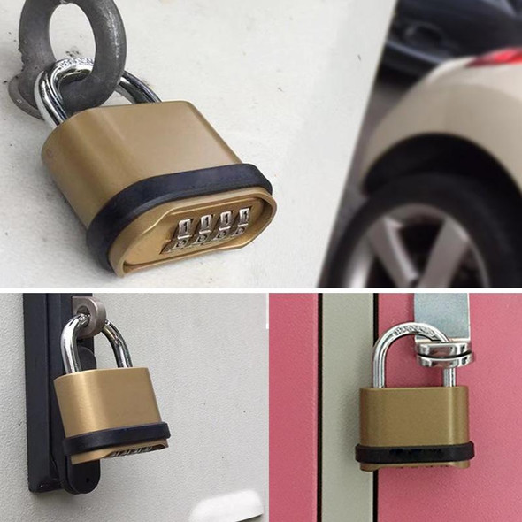 Large 4-Bit Password Padlock Door Warehouse Anti-Theft Password Lock