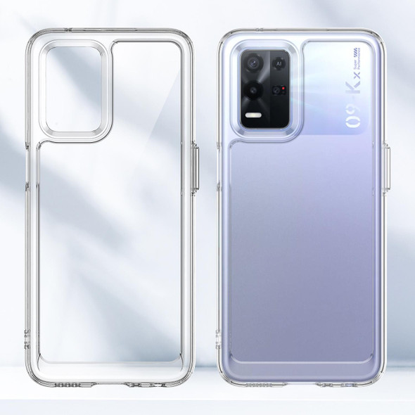 For Realme Q3 5G Candy Series TPU Phone Case(Transparent)