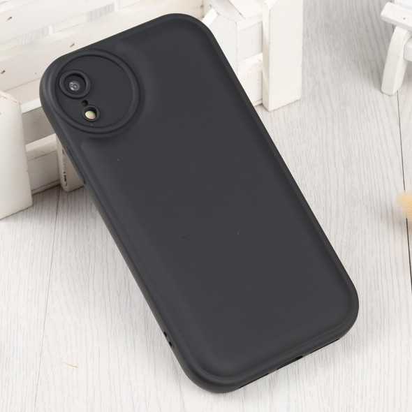 For iPhone XR Liquid Airbag Decompression Phone Case(Black)