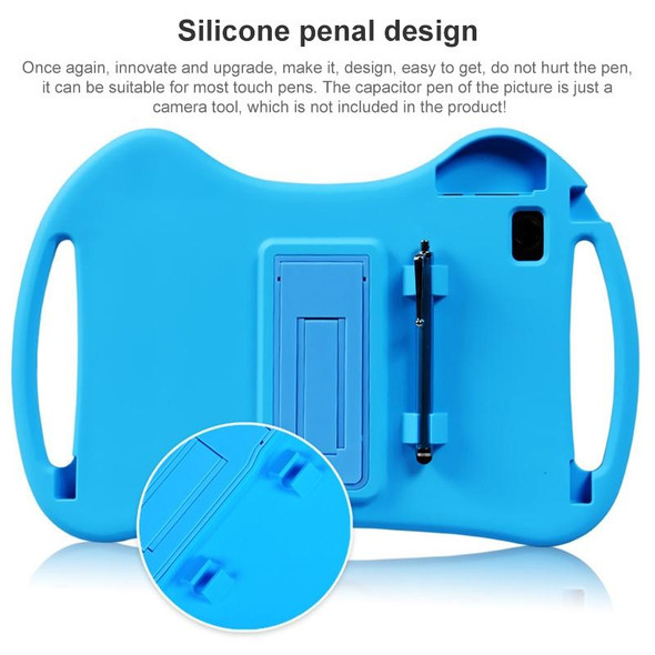 For Alcatel 1T 10 2020 Silicone Shockproof Protective Tablet Case(Blue)